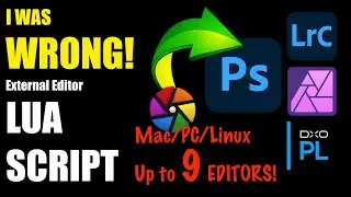 Darktable LUA Script for Multiple External Editors - it works for MAC, PC & Linux, and it's GREAT!