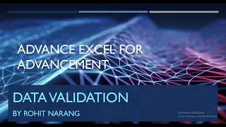 Chapter 15 Data Validation