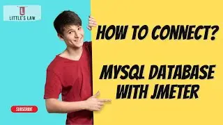 How to connect mysql database with jmeter 