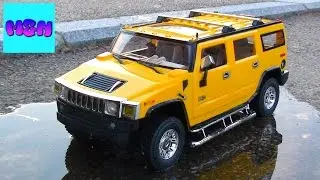 Unboxing new Car Yellow Hummer Nouvelle voiture Mates da Ninas Manqanebi Mate and Nina