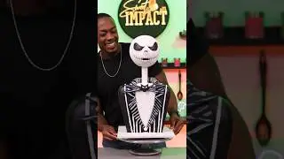 It's a Jack Skellington cake! 