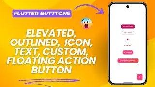Learn flutter button in 2025 | Elevated | Floating action | Icon | Outlined | Text | Custom Button