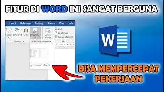 Tips Cepat Memasukan Gambar Screenshot di Microsoft Word