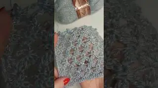 Look how easy it is to crochet in an original way! Link to full video at bottom of screen. 