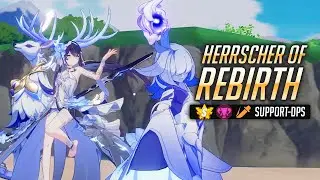 HERRSCHER OF REBIRTH Gameplay - Powerful support, Mega Crit DPS