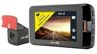 Mio MiVue 751 - 2.5K QHD In Car Dash Cam and DVR | The only DashCam with Speed Camera Warning Alerts