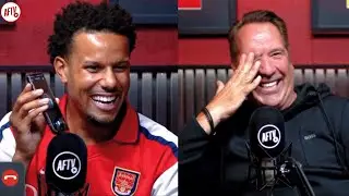 Cecil calls an Arsenal legend while interviewing David Seaman