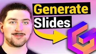 How to use Gamma AI to create presentations in Seconds!