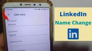 how to change linkedin name | change your name on linkedin app