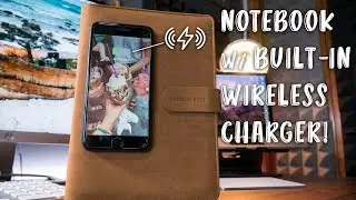 PLANNER WITH BUILT IN WIRELESS CHARGING!! || Back to School Tesmo Universe Book Planner Review!