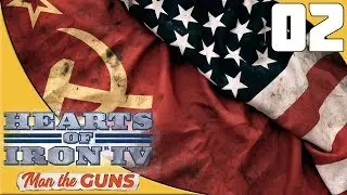 Soviet Influence || Ep.2 - Cold War Mod United States HOI4 Lets Play