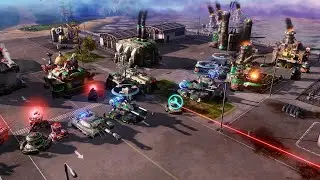 Uprising Reborn 1.95 - Armoured Holdout, Red Alert 3 Mod, 3v3 Vs Brutal, Multiplayer Gameplay, 2023