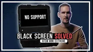 SOLVED - BLACK SCREEN Atem Mini Extreme with EXTERNAL MONITOR