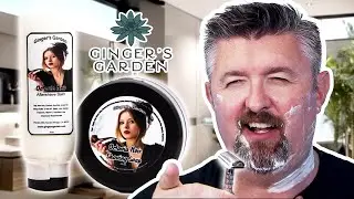 Wet Shaving Review: Ginger's Garden Octavia Noir + Rex Platinum Blades