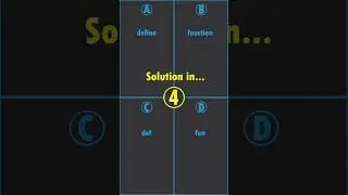 Quick Python Quiz - Defining Functions!