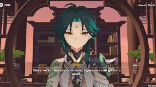 Genshin TCG: Timaeus vs Xiao Unli Omni Dice