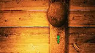 Animation Of Key Hole With Green Screen From Outside | By Creator Stockify