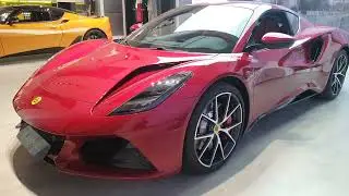 2023 Lotus Emira. 1st look at interior review - English