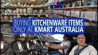 MAGKANO MAGAGASTOS KUNG SA KMART BIBILI NG MGA PANIMULANG GAMIT PAGDATING DITO SA AUSTRALIA?