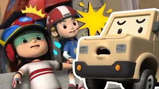 Let's Ride Inline Skates Safely│Learn about Safety Tips with POLI│Safety Episodes│Robocar POLI TV