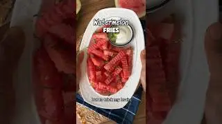 Watermelon Fries !!! Super cool way to eat watermelon