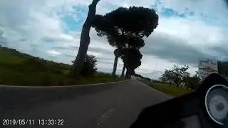Honda Hornet 600cc onboard test alternate camera