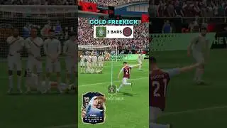 Scoring a PERFECT FREEKICK with TOTS FODEN