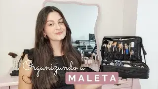 COMO ORGANIZO MINHA MALETA DE MAQUIAGEM PARA ATENDIMENTO | Rafaella Rodrigues