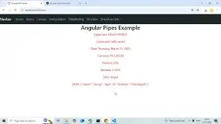 Angular 19 Tutorial #28 | Angular Pure Pipes | Boost Performance with Clean Data Transformation
