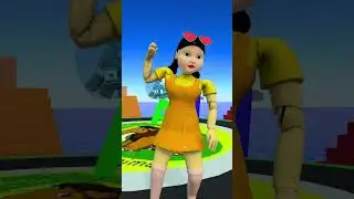 Scary Teacher 3D vs Squid Game Choose the correct board jump challenge with Animals and Miss T