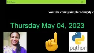 How to Write a Python Program to Display the Current Date 