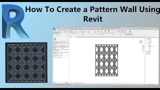 how to create a pattern wall using Revit