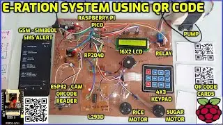 E-Ration System Using QR Code with Raspberry Pi Pico & OTP Access