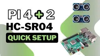 Connecting Two Ultrasonic sensors to Raspberry Pi Tutorial | DistanceSensor (HC-SR04) to RaspberryPi