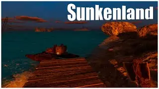 Прохождение Sunkenland -1- Голый и среди моря !