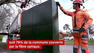 70% de la Gironde raccordée à la fibre optique