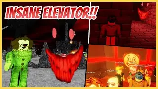 Insane Elevator!! Horror Game | Roblox Roleplay