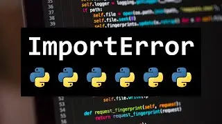 HOW TO DO HOW TO SOLVE IMPORTERROR FOR BEGINNERS IN PYTHON 💻