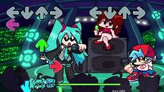 Friday Night Funkin' VS Hatsune Miku 2.0 FULL WEEK (FNF Mod/Hard) (Miku Concert/Remastered) HD