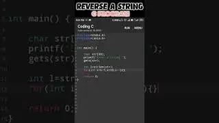 Reverse A String In C || C Programming 