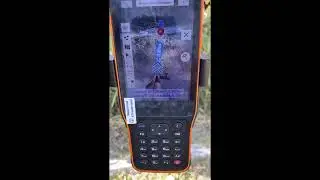 Камера дополненной реальности в ровере CHC X11