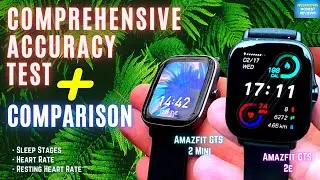 Complete Accuracy Test of Amazfit GTS 2 Mini vs GTS 2e | Heart Rate & Sleep Tests | Polar H10 ECG