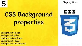 #5..Background properties in CSS || Complete guide on CSS background properties.