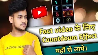 Top 7 counting Tamplets (Effects) for fact video || fact video editing