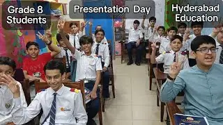 Grade 8 Students presentation day - Hyderabad Education