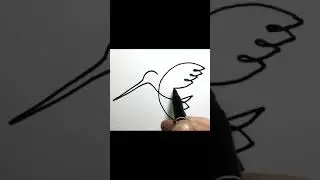 КАК нарисовать КАНАРЕЙКУ 