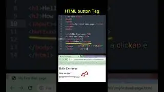 HTML Button Tag A comprehensive Guide Tutorial 