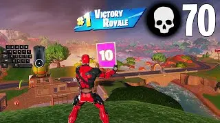 70 Elimination Solo vs Squads Wins (Fortnite Season 3 Gameplay)