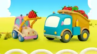 Мультики ПРО МАШИНКИ - Урожай и машинки Мокас - Развивающие мультфильмы для детей