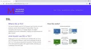 09 Spring Boot tutorial | What Is SSL |what is TLS